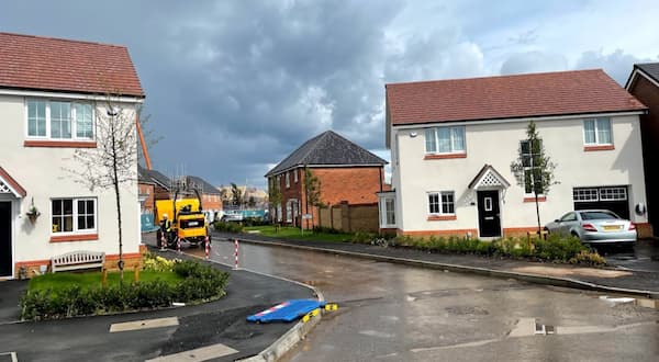 Houses to be demolished 